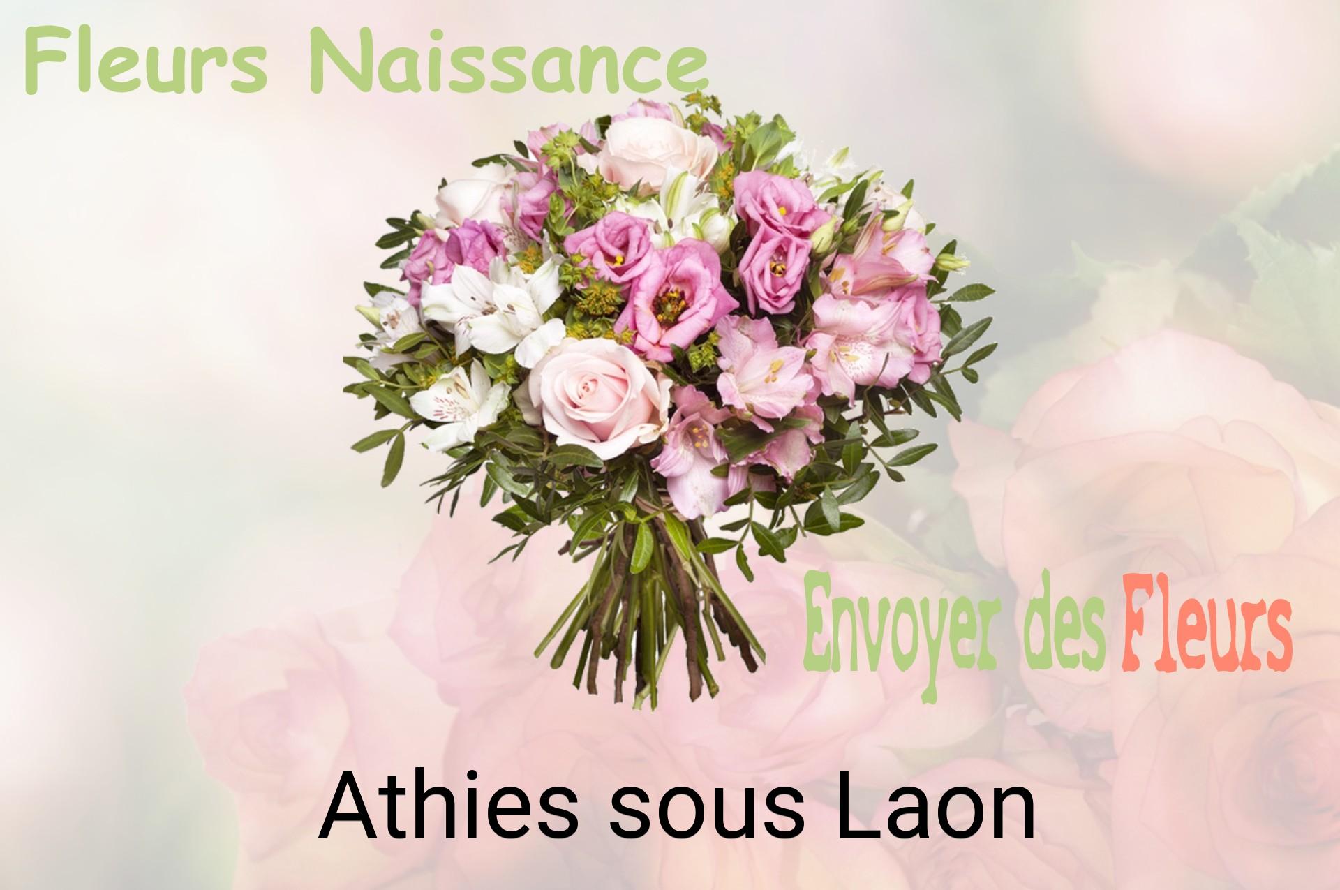 Bouquet de fleurs de naissance livré à Athies-sous-Laon