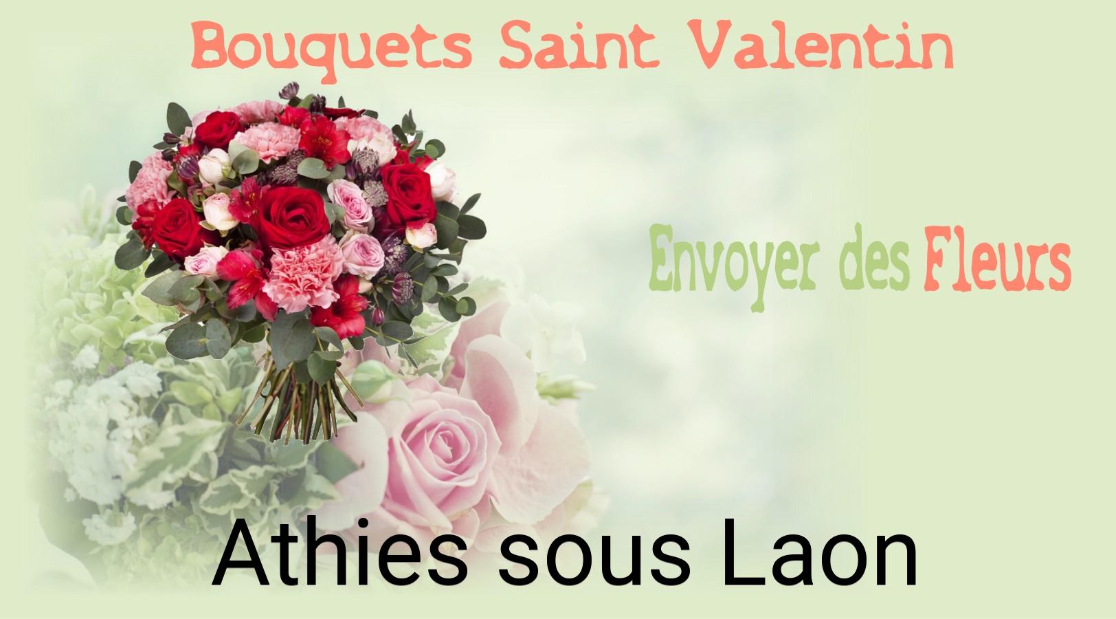 Roses de Saint-Valentin livrées à Athies-sous-Laon